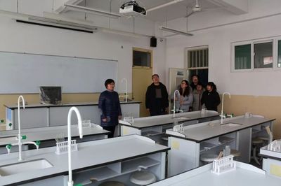 【校讯】开展安全卫生检查 共建安全文明校园--临汾一中教导处对教辅部门进行安全卫生检查
